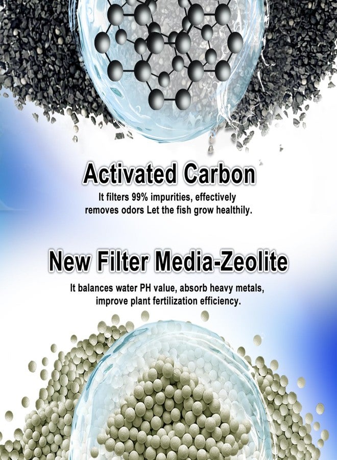 Switior 8 Pack Filter Cartridge for Top Fin RF-L Filter, Aqurium Filter Cartridge Refill for Top Fin Desktop Aquariums with Large Retreat Filter - Image 4